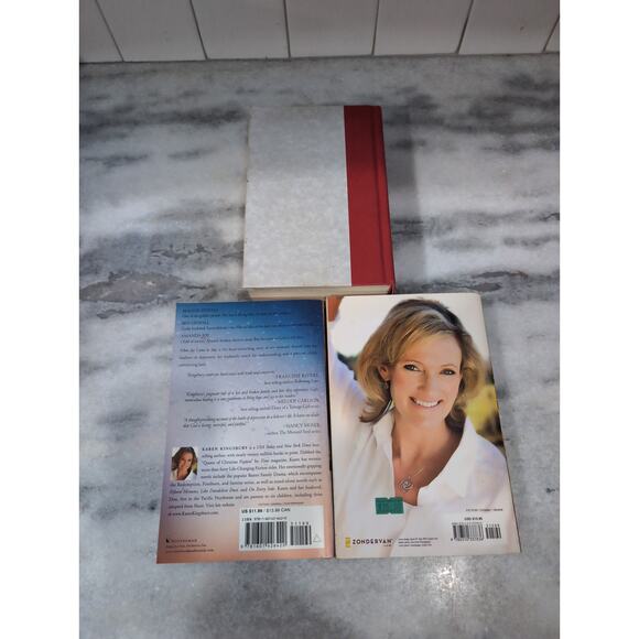 Karen Kinsbury Mixed Novel Bundle: Even Now, Red Gloves Collection & When Joy .. - Picture 3 of 11